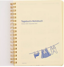 قم بتحميل الصورة في عارض الصور، Donald Rollbahn Notebook Calendar &amp; Organizer 2024 - Disney Store Japan Exclusive