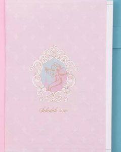 The Little Mermaid B6 Calendar & Organizer 2024 - Disney Store Japan Exclusive