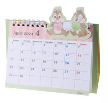 قم بتحميل الصورة في عارض الصور، Chip &amp; Dale Pop-up Desk Calendar 2024 - Disney Store Japan Exclusive