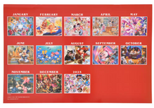 قم بتحميل الصورة في عارض الصور، Disney Character Wall Calendar 2024 - Disney Store Japan Exclusive