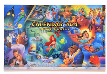 قم بتحميل الصورة في عارض الصور، Disney Princess  Wall Calendar 2024 - Disney Store Japan Exclusive