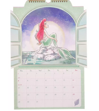 قم بتحميل الصورة في عارض الصور، Disney Princess Wall Calendar 2024 - Disney Store Japan Exclusive