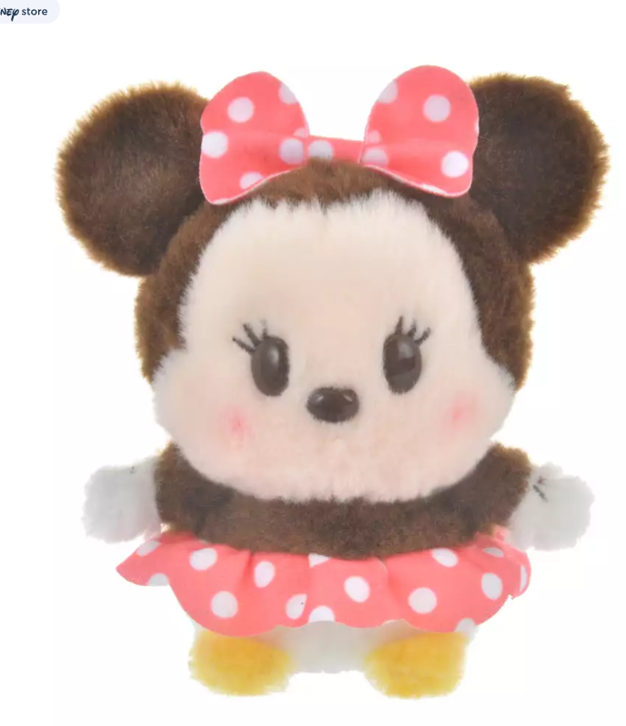 Minnie Stuffed Toy Urupocha-chan- Disney Store Japan