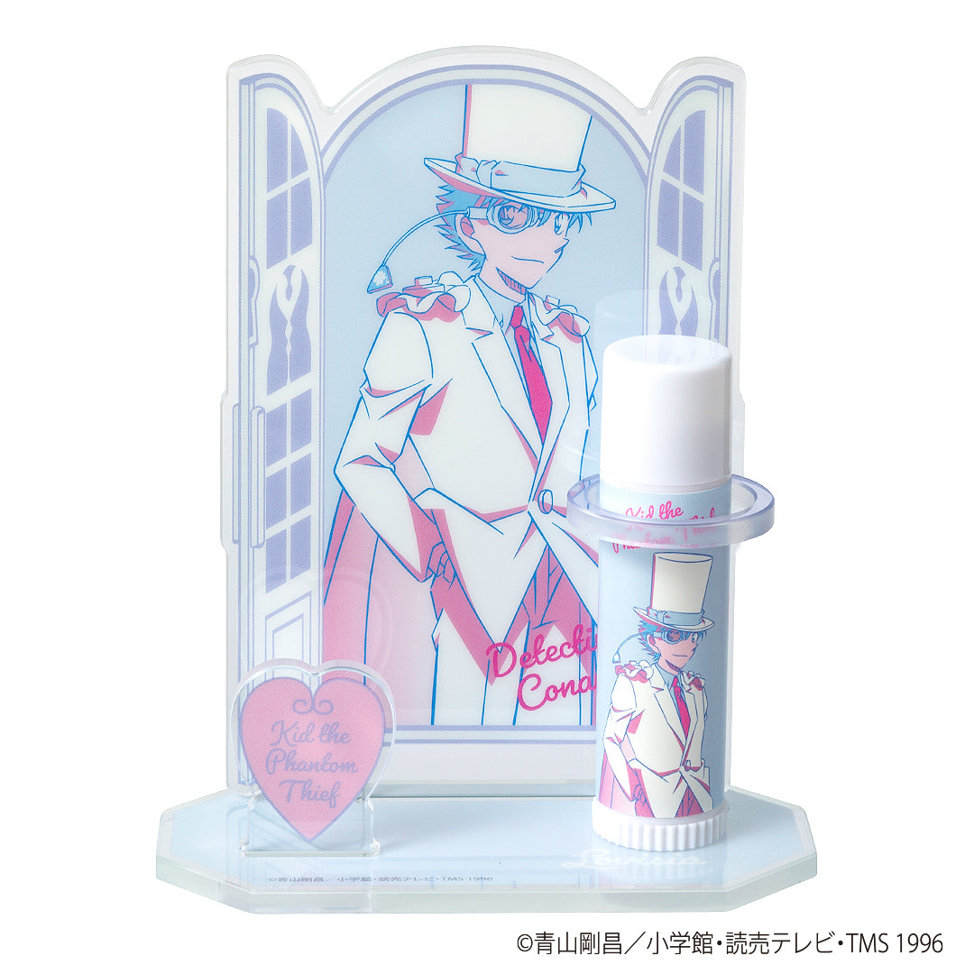 Lovisia Detective Conan Lip Balm & Lip Stand Set 02 Kaito Kid