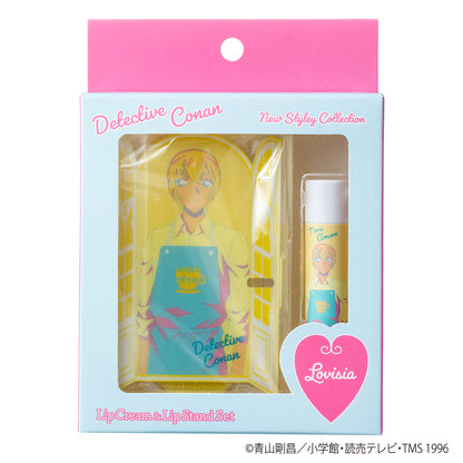Lovisia Detective Conan Lip Balm & Lip Stand Set 02 Amuro Toru