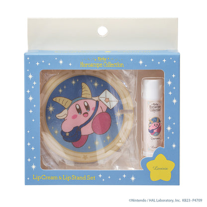 Kirby Lip Cream & Lip Stand Set (Citrus Mint Flavor) - Horoscope Series - Capricorn