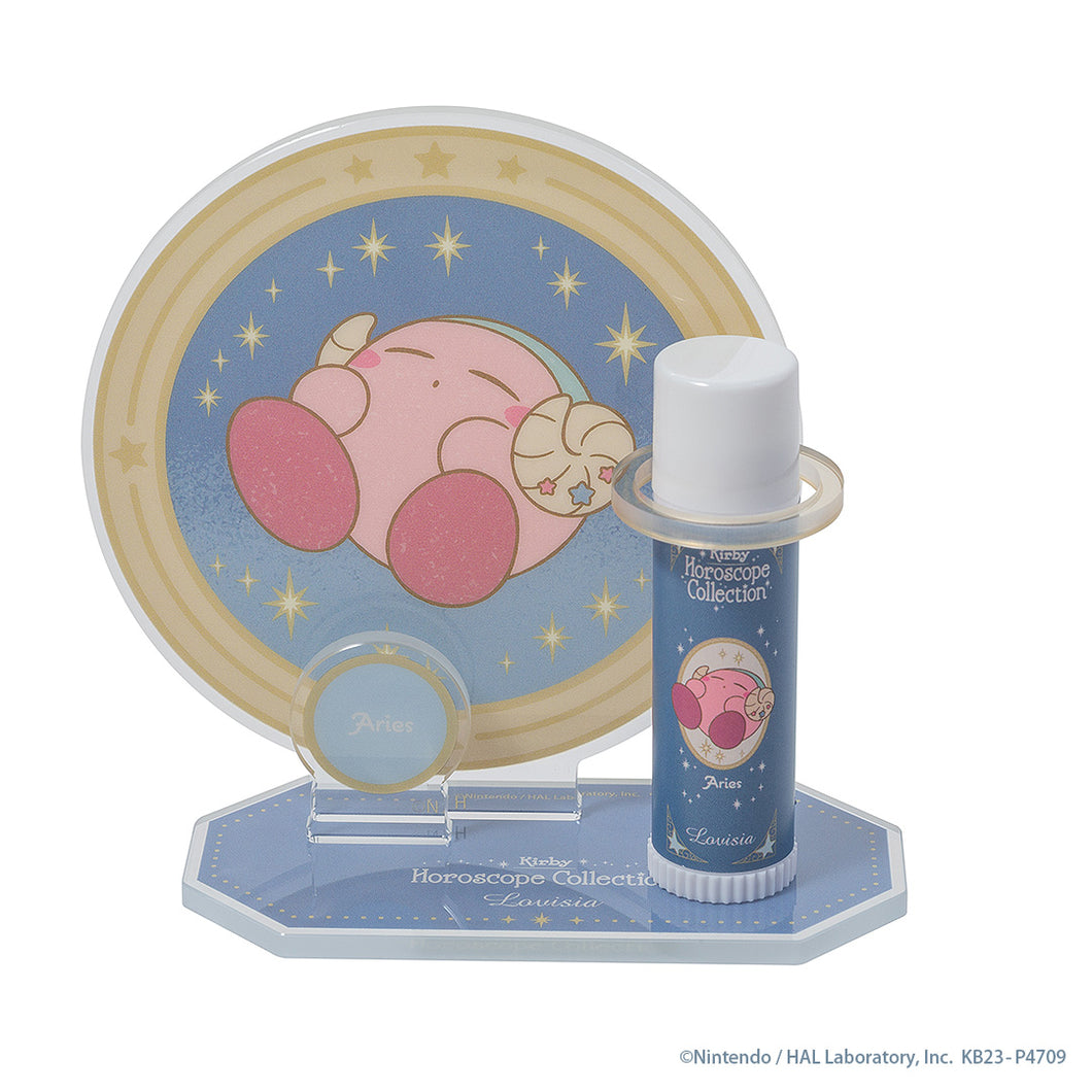 Kirby Lip Cream & Lip Stand Set (Citrus Mint Flavor) - Horoscope Series - Aries