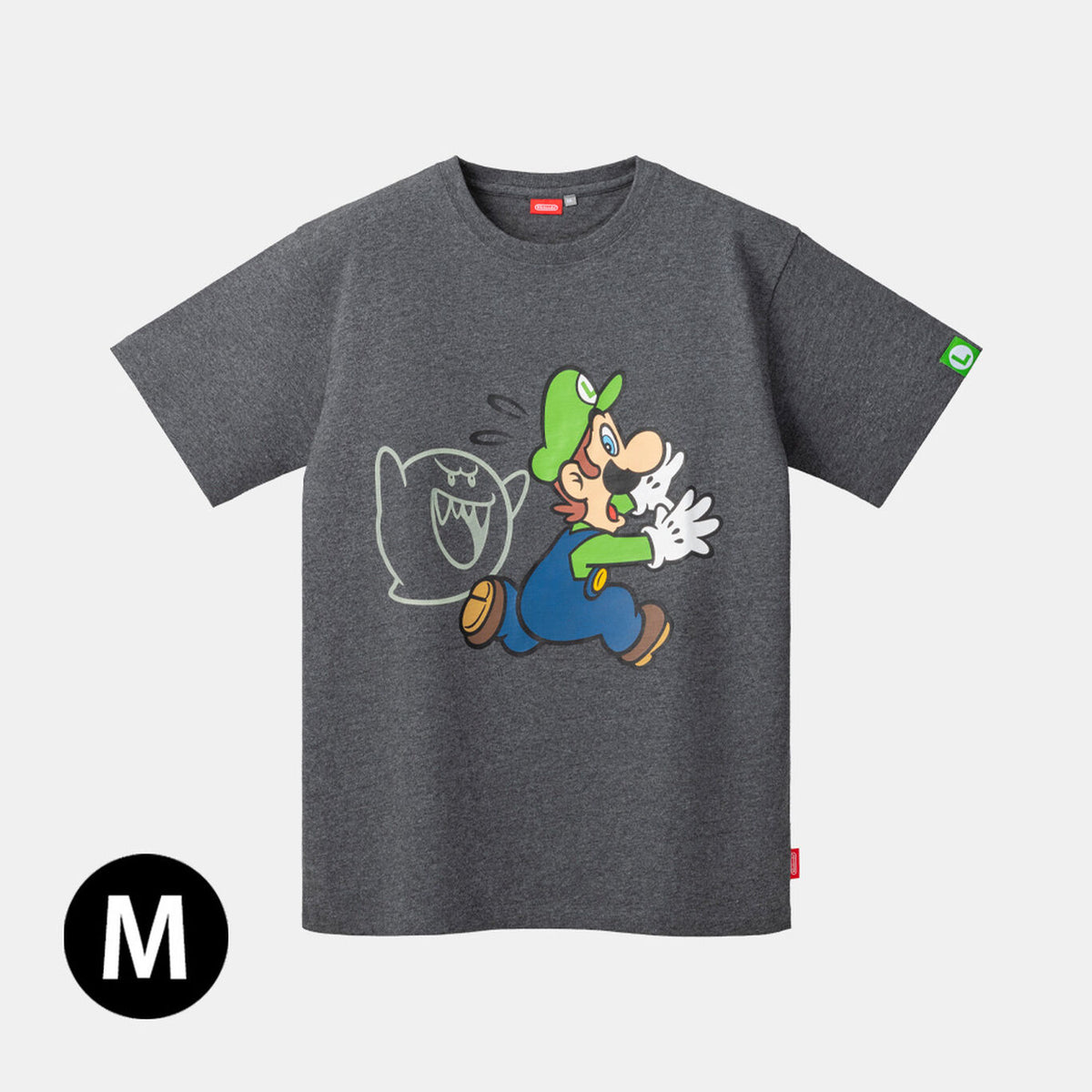 Nintendo Super Mario Luigi Glow-in-the-Dark T-Shirt Cotton Tee