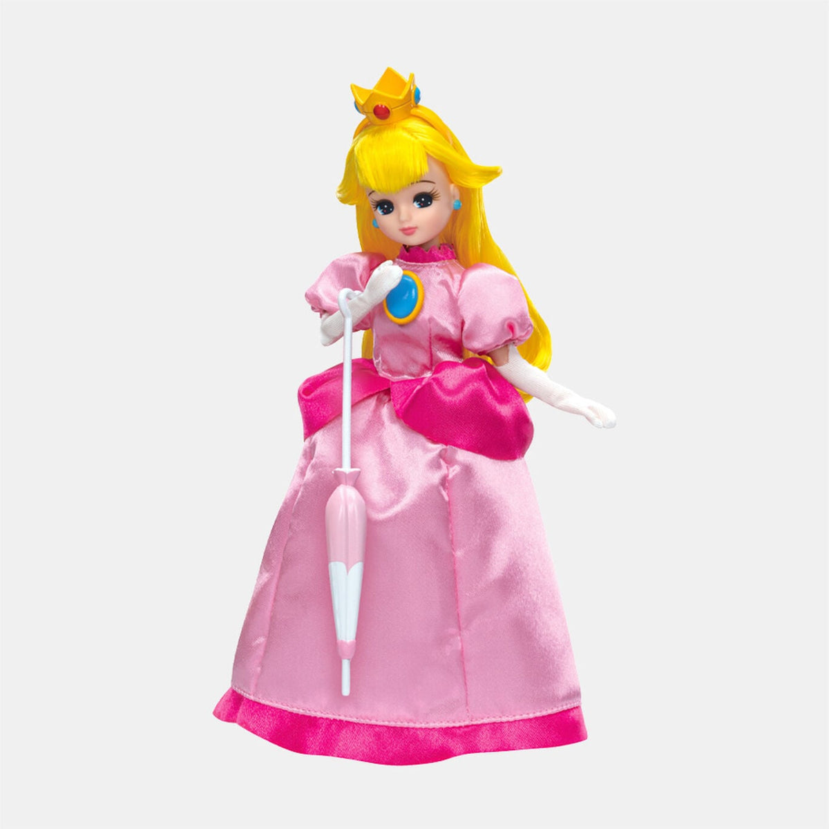Takara Tomy Super Mario Licca-chan Princess Peach Style Doll
