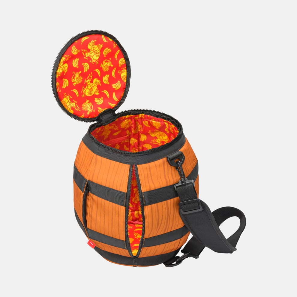 Nintendo Donkey Kong DK Barrel One-Shoulder Sling Bag