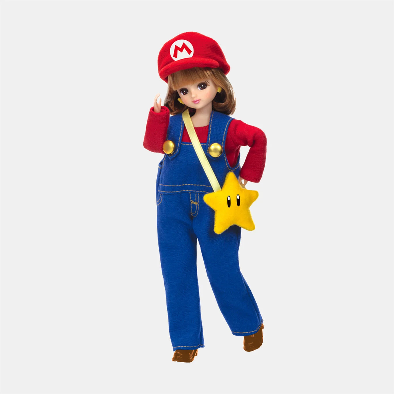 Takara Tomy Super Mario Licca-chan Mario Style NSJ_8_BTAA8