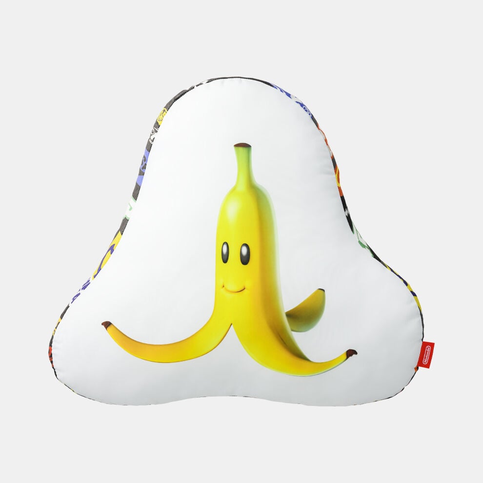 Nintendo Mario Kart Banana Die-Cut Cushion NSJ_8_CWAA3