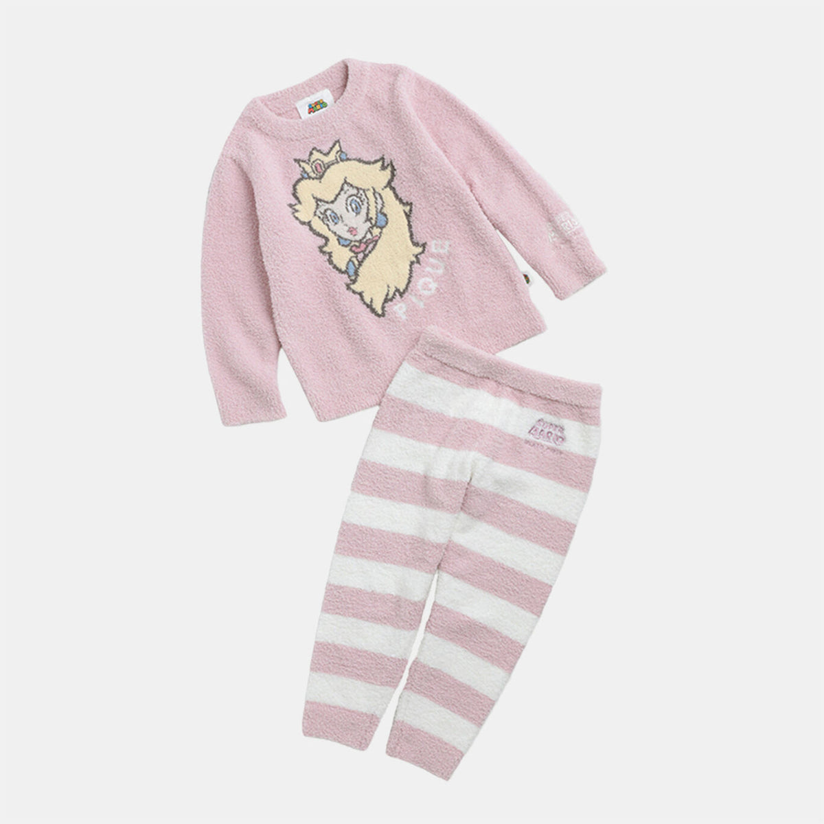 Nintendo Super Mario Kids Baby Moco Pullover Set PNK NSJ_8_BHAGU
