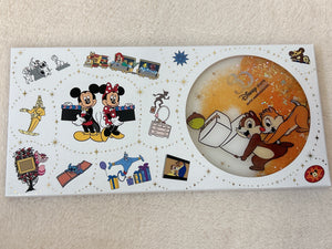 Disney Characters Sparkling Coasters Set of 2 - Exclusive to Disney Store Japan
