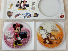 قم بتحميل الصورة في عارض الصور، Disney Characters Sparkling Coasters Set of 2 - Exclusive to Disney Store Japan
