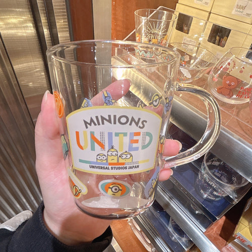 Minions Glass Mug (Universal Studio Japan Limited Edition)