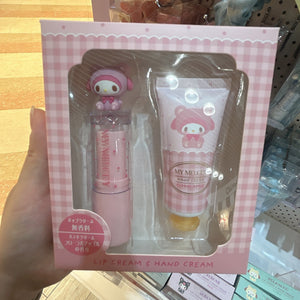 Sanrio Characters Lip Cream & Hand Cream Set