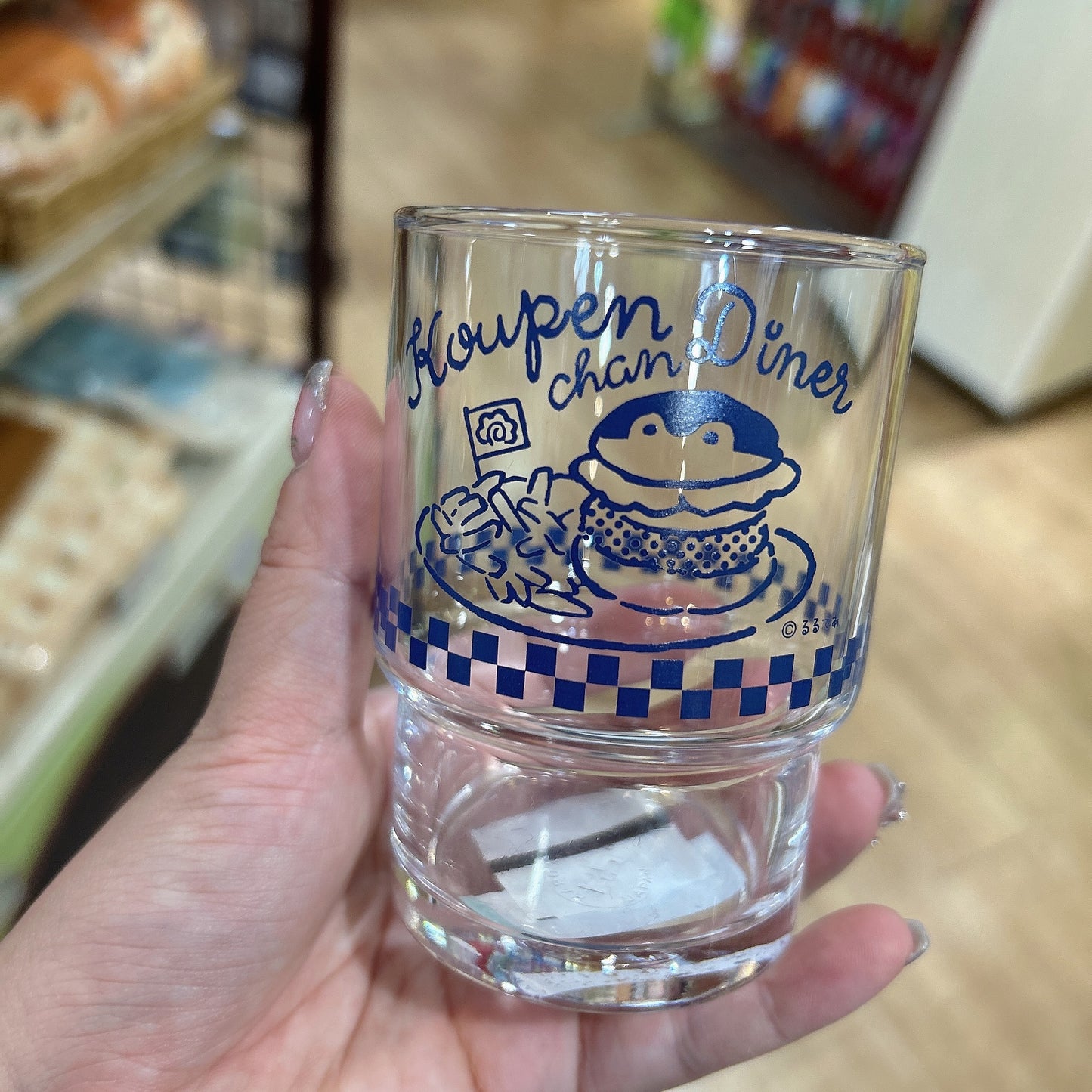 Koupen chan Glass Mug (Blue)