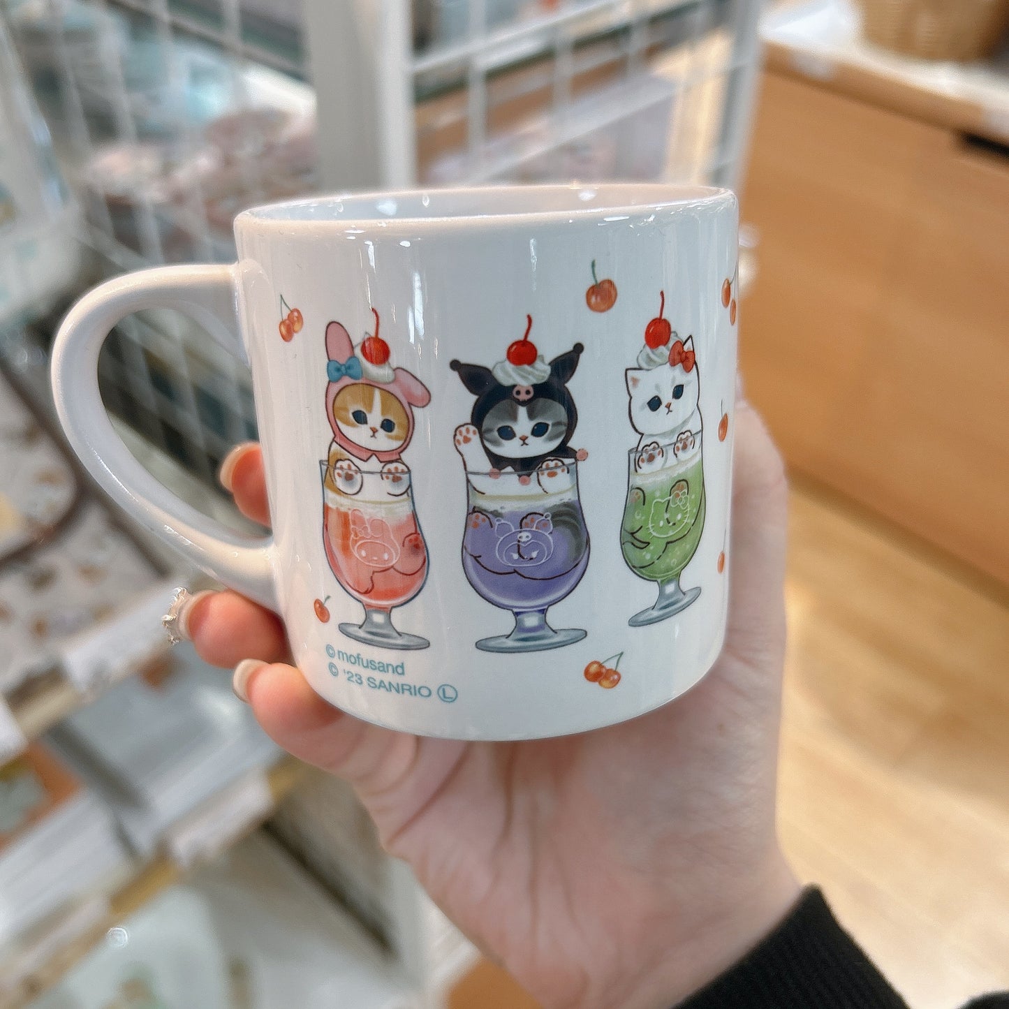 Mofusand x Sanrio Mini Ceramic Mug