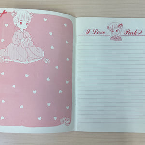 Old Shoujo Anime Collections Notebook