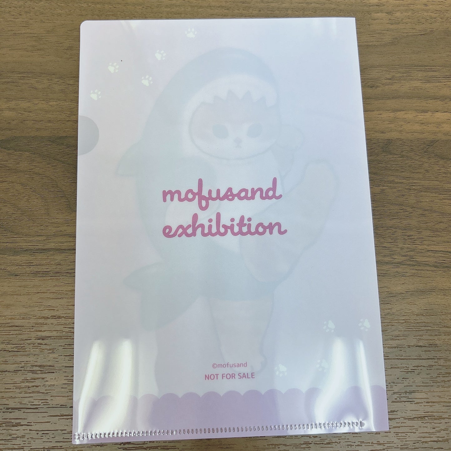 Mofusand A5 Clear File - Mofusand Exhibition