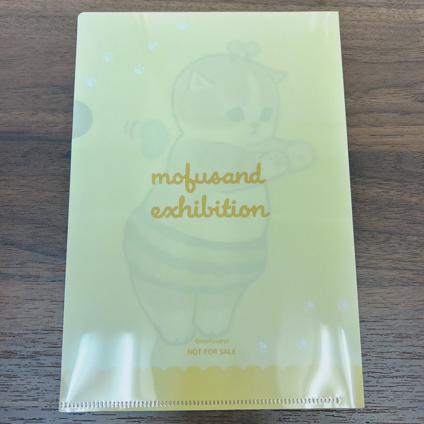 Mofusand A5 Clear File - Mofusand Exhibition