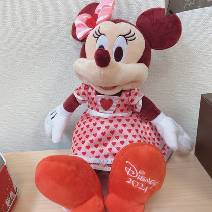 Minnie Mouse Plush Toy - Disney Store Japan Valentine Limited Edition2024