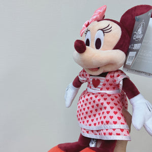 Minnie Mouse Plush Toy - Disney Store Japan Valentine Limited Edition2024