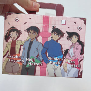 Detective Conan Choco Chip Cookies included Small Memopad (Pink)