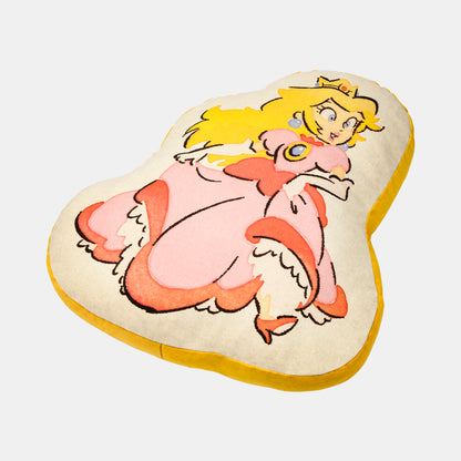 Nintendo Super Mario Family Life Peach Die-Cut Cushion NSJ_8_ACAAU