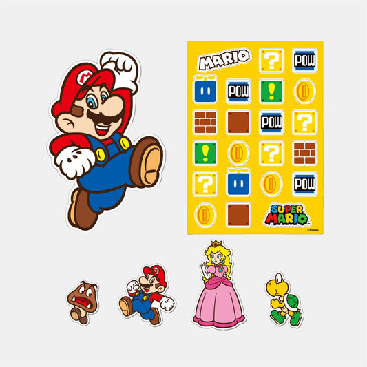 Nintendo Super Mario Mario Decoration Sticker Set NSL_8_AAACR