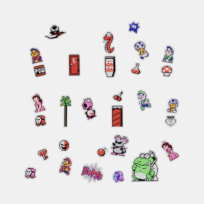 Nintendo Super Mario USA Flake Stickers NSJ_8_A5ABD