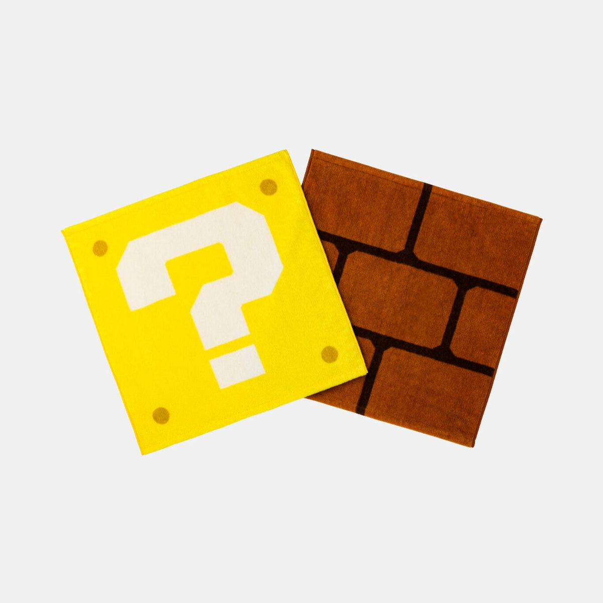 Nintendo Super Mario Question Block Brick Mini Towel Set