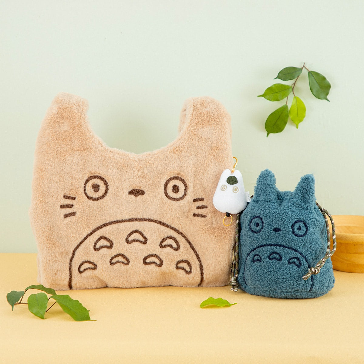 My Neighbor Totoro Big Totoro Fluffy Tote Bag