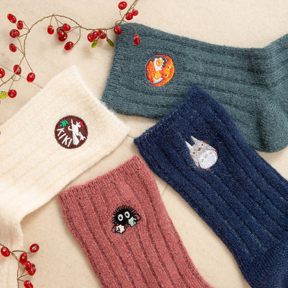 Kiki's Delivery Service Rib Crew Socks 23-25cm