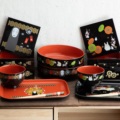 Spirited Away No-Face Lacquered Soup Bowl N2 4973307476037