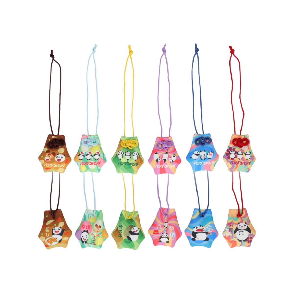 Panda Kopanda Happy Amulet Collection Blind Box Set of 6