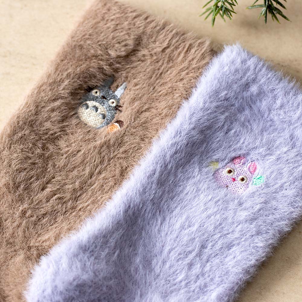My Neighbor Totoro Shaggy Socks Brown 23-25cm