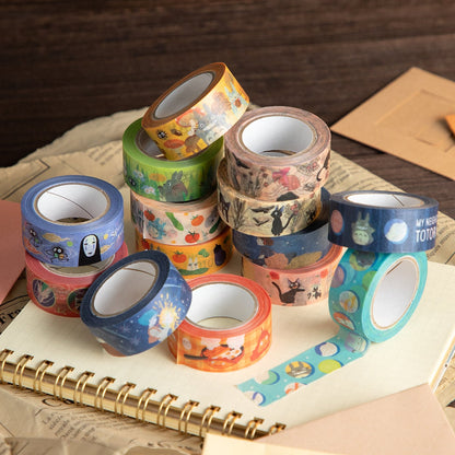 Kiki's Delivery Service Masking Tape Antique Pattern 2-Piece Set
