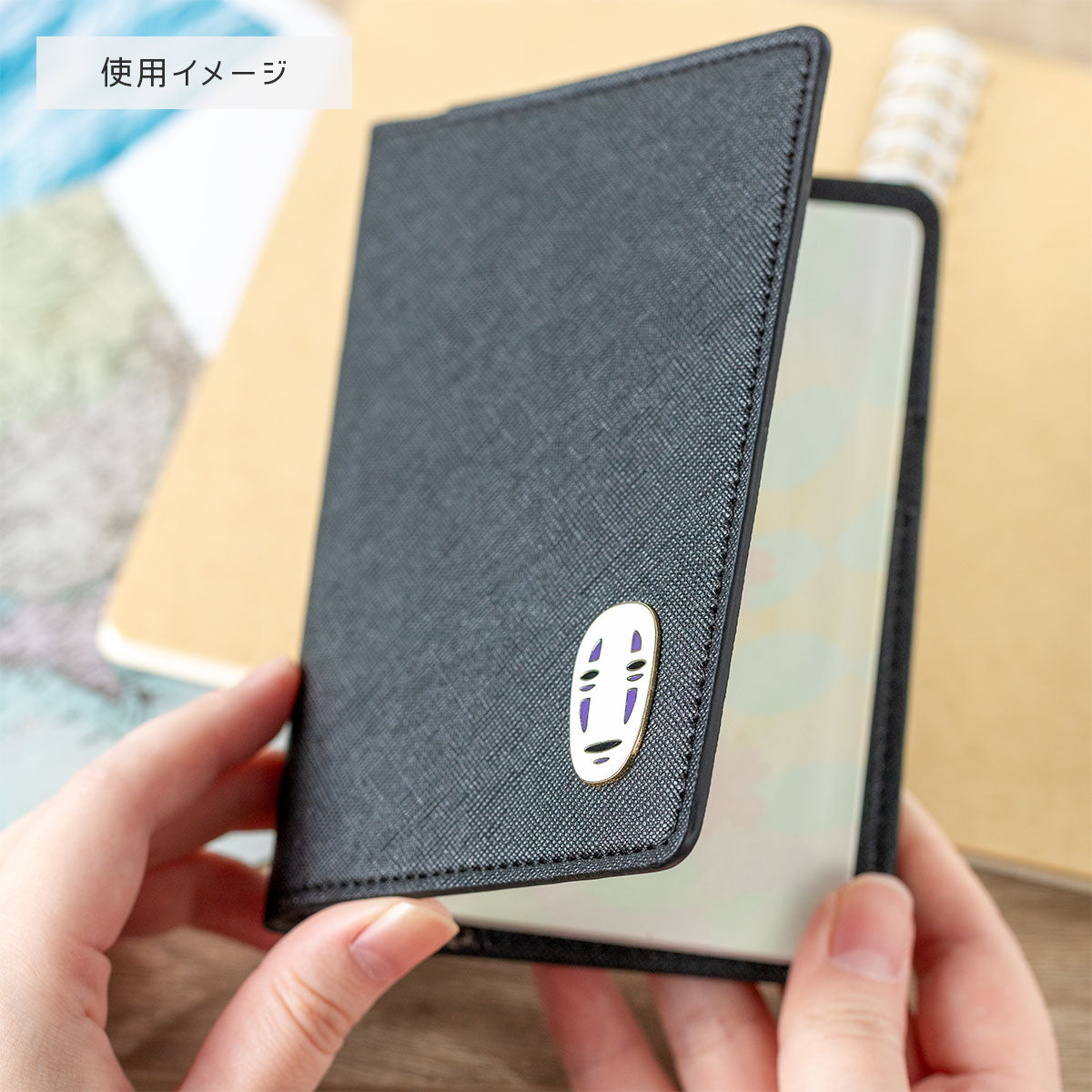 Ghibli Spirited Away Leather Passport Case - Ghibli Studio