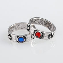 قم بتحميل الصورة في عارض الصور، Howl&#39;s Moving Castle Howl &amp; Sophie Ring Set (Size 13) - Ghibli Studio