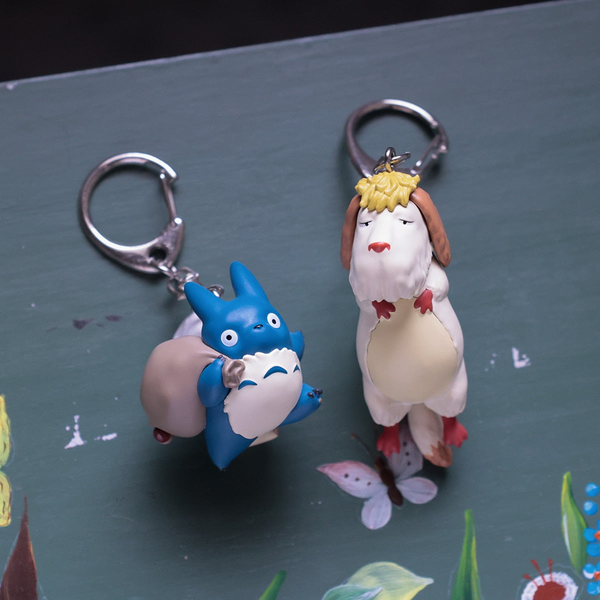 Studio Ghibli Howl's Moving Castle Dangling Heen Keychain 4990593542581