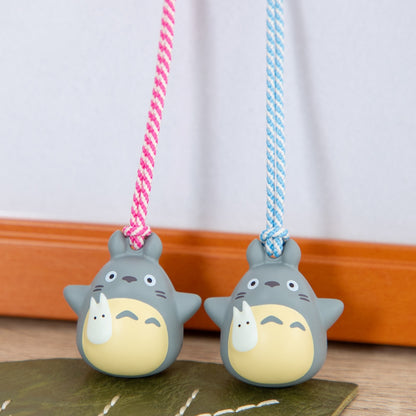 My Neighbor Totoro Kororin Bell Charm Big Totoro and Small Totoro Light Blue
