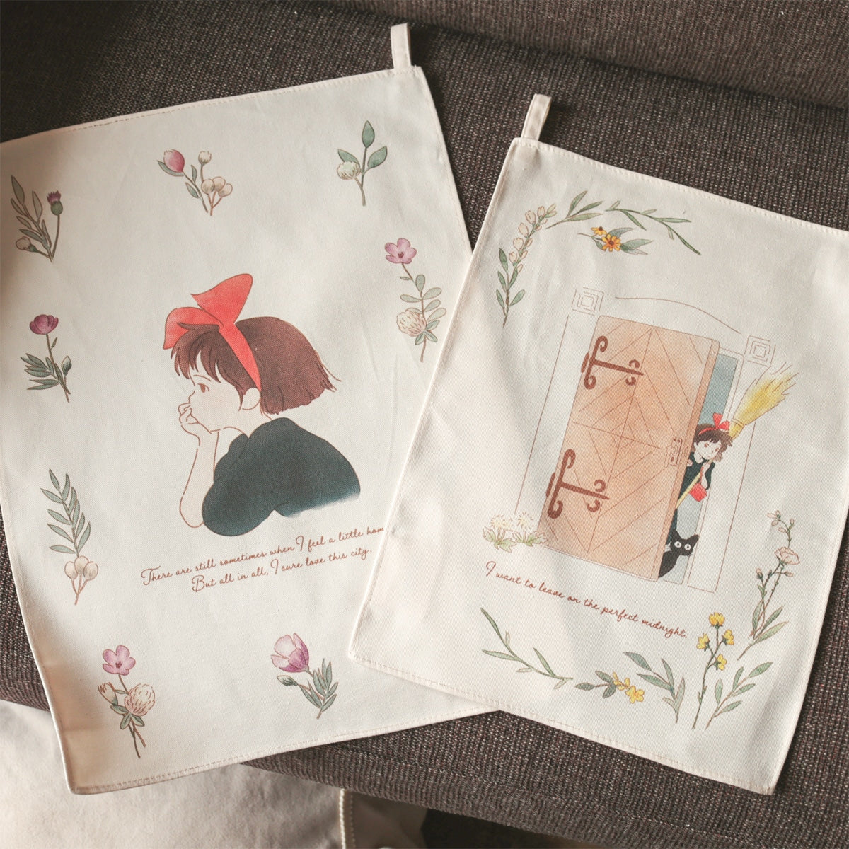 Donguri Closet Kiki's Delivery Service Fabric Poster Opening Door