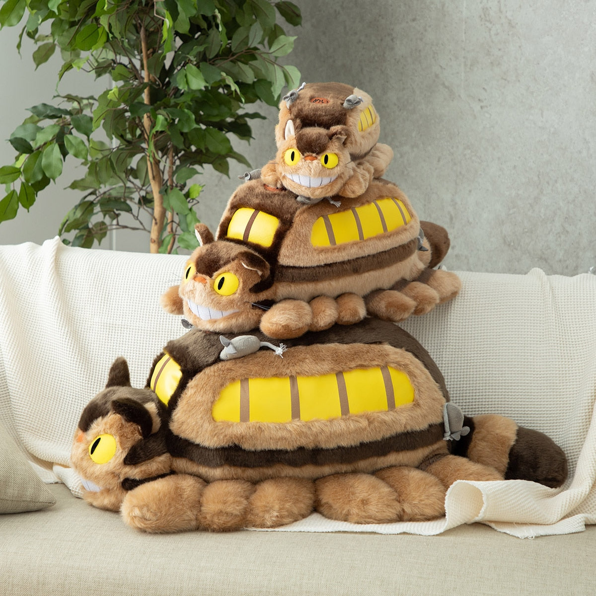 My Neighbor Totoro Catbus Plush Toy Medium 16-Inch