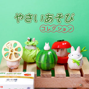 My Neighbor Totoro Vegetable Figure Collection- Studio Ghibli