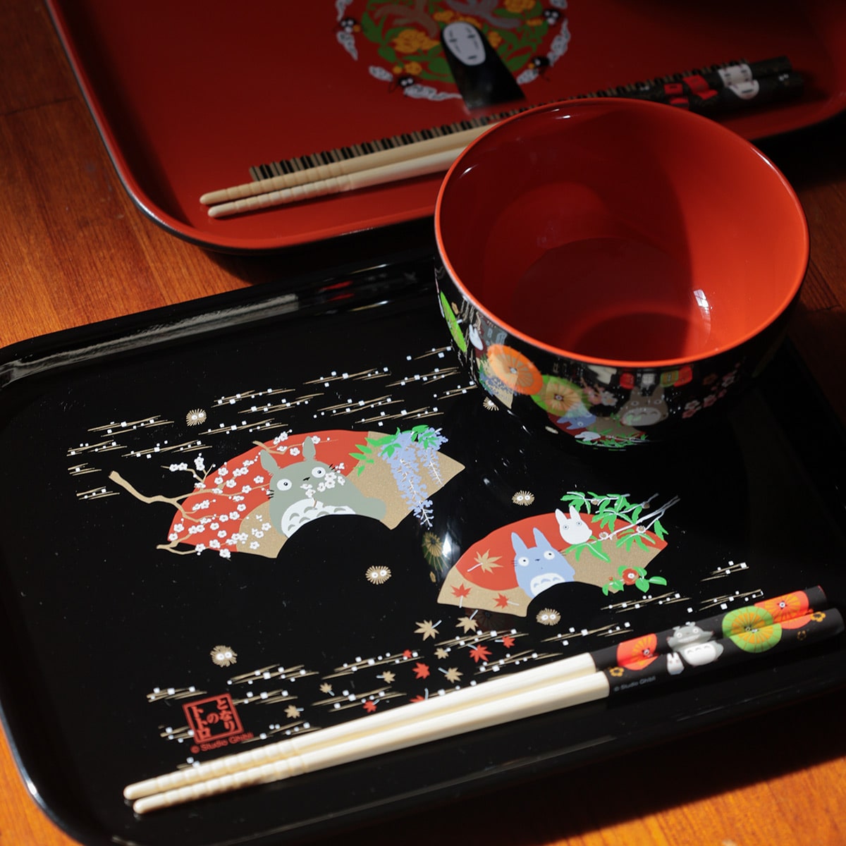 Spirited Away No-Face Lacquered Soup Bowl N2 4973307476037