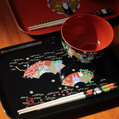 Spirited Away No-Face Lacquered Soup Bowl N2 4973307476037