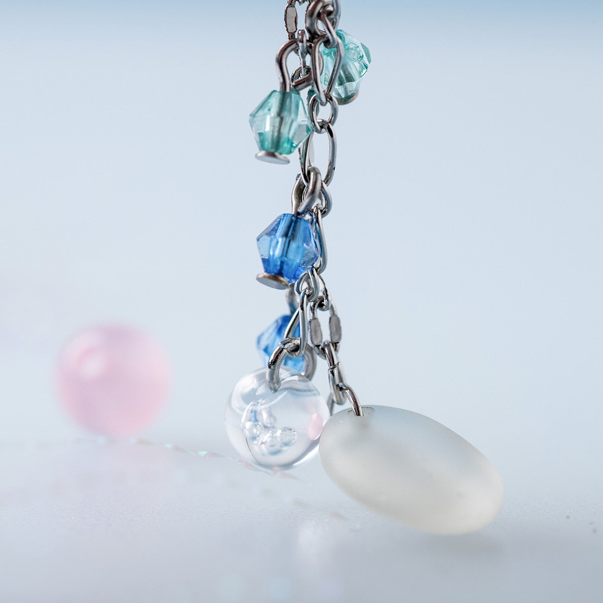 Ponyo on the Cliff by the Sea Earrings Yurayura