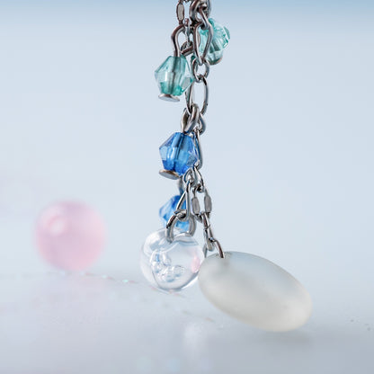 Ponyo on the Cliff by the Sea Earrings Yurayura